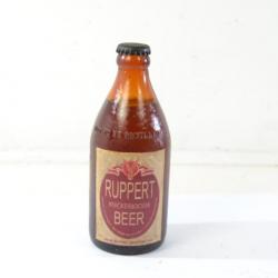 Bouteille de bière US WW2 RUPPERT BEER reconditionnée. Déco reconstitution
