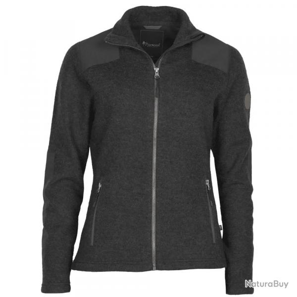 Veste en Laine Feutre Grise pour Femme Pinewood Lappland