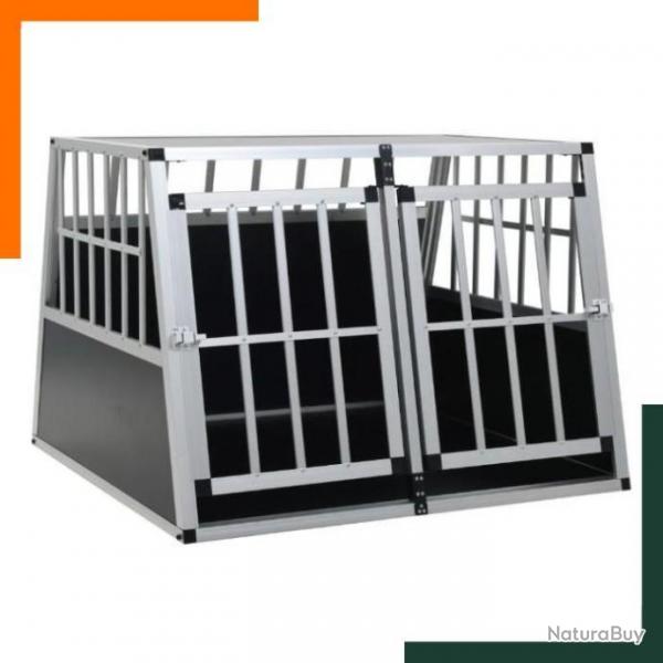 Cage pour chiens - Double porte - XL - Idal pour les coffres de voiture - LIVRAISON GRATUITE