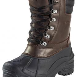 Bottes d'hiver thermiques (Couleur: marron, Taille: 46)