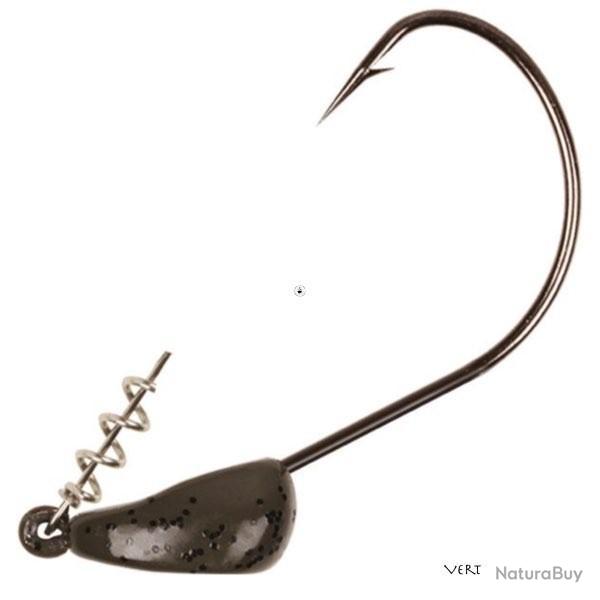 Tte Plombe BFT Triple S Jighead Vert 15 g