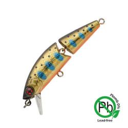 Poisson Nageur Sakura Phoxy Jointed 50S 3,7g T01 - Golden Trout 5cm