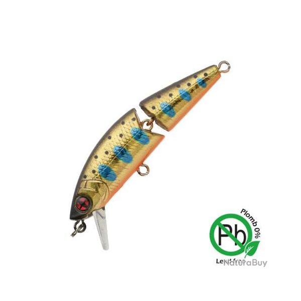 Poisson Nageur Sakura Phoxy Jointed 50S 3,7g T01 - Golden Trout 5cm