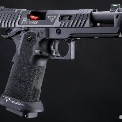 PIT VIPER CNC EMG GAZ et Co2  JOHN WICK4 FULL BLACK EDITION LIMITÉE COMPENSATEUR FIBRE PHOSPHO BYPNA