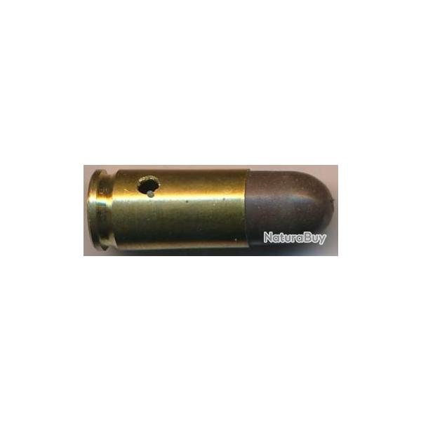 Une cartouche  balle frangible de tir rduit Rilsan /bronze G.B. Par Tech Industries