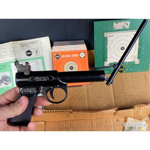 pistolet webley junior en boite carton d origine