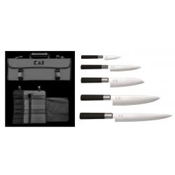 Kai DM-0781EU67 Wasabi Malette 5 couteaux