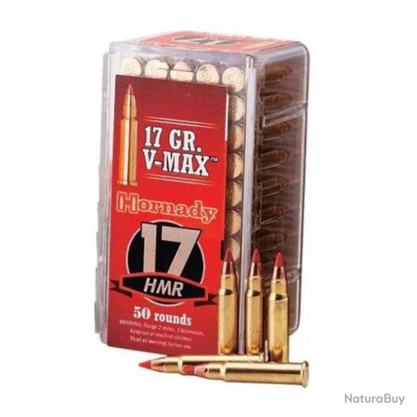 Balles Hornady Varmint Express V-MAX - Cal. 17 HMR