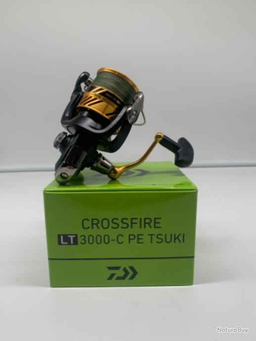 Moulinet De Pêche Daiwa Crossfire LT2000 - Léger, Aluminium - Pour Eau Douce