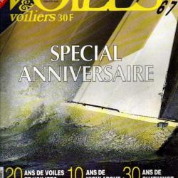voiles et voiliers spécial salon 1993, 1994 et spécial anniversaire avec son poster