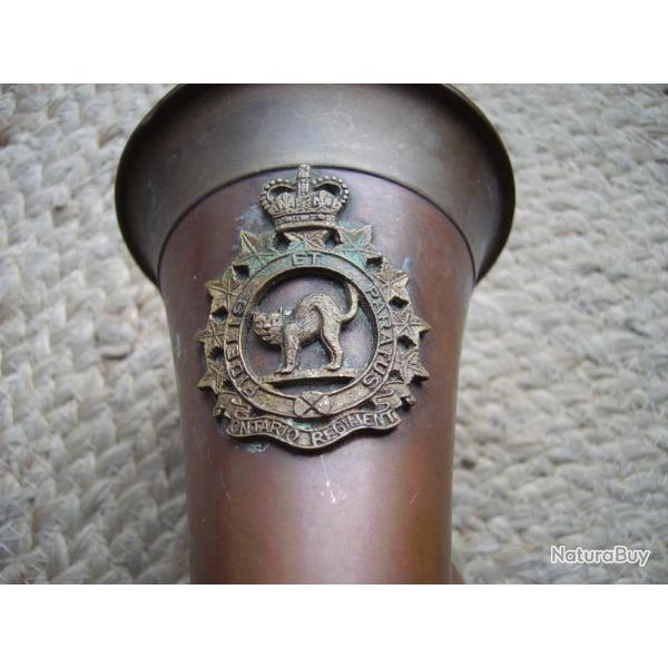 Bugle / clairon canadien "Ontario Regiment Royal Canadian Armoured Corps"