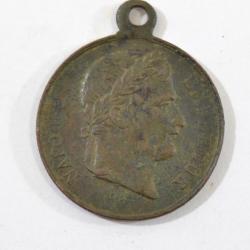 Médaille SOUVENIR DU CENTENAIRE DE NAPOLEON Ier - 15 AOUT 1869 - pièce de terrain