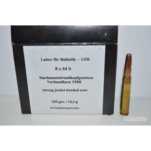 1 boite de balles calibre 8X64S - LFB