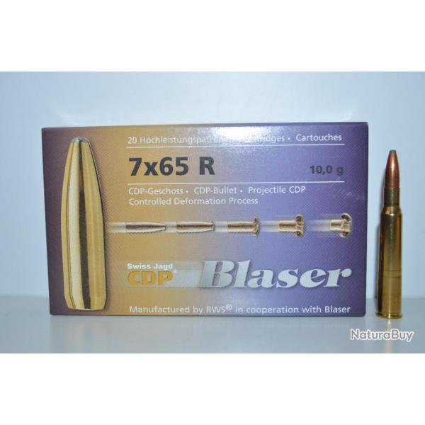 1 boite de balles calibre 7x65 R Blaser