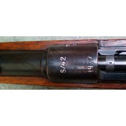 Mauser 98 k précoce fabrication Mauser (S42) en 1937 calibre d'origine