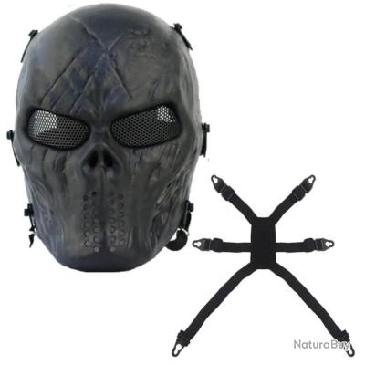 Tactique Tête Masques M04 Factice Crâne Plein Visage Masque À Gaz Avec