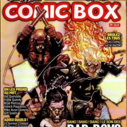 comic box 9  le magazine de la bande dessinée américaine  ,marvel,