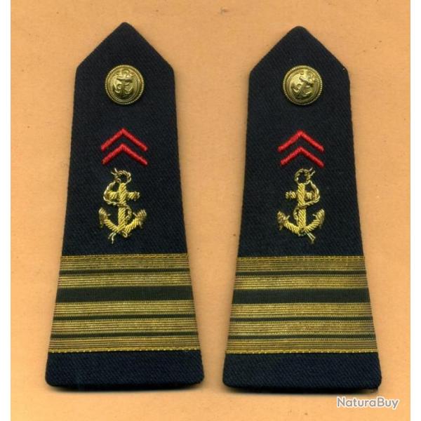 Epaulettes Troupes de Marine  -  TDM - colo - Colonel