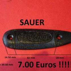 plaque de couche crosse fusil SAUER à 7.00 Euros !!!!! - VENDU PAR JEPERCUTE (R672)