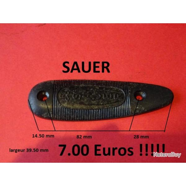 plaque de couche crosse fusil SAUER  7.00 Euros !!!!! - VENDU PAR JEPERCUTE (R672)