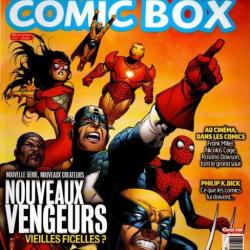 comic box 7  le magazine de la bande dessinée américaine  ,marvel, x-men
