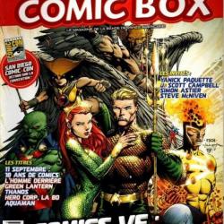 comic box 72 le magazine de la bande dessinée américaine  ,marvel, green lantern