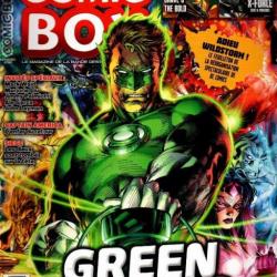 comic box 67 le magazine de la bande dessinée américaine  ,marvel, green lantern , x force