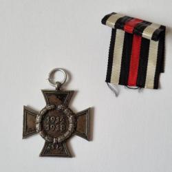 Croix d'Honneur 1914 - 1918 , Allemagne WWI , WW1 , Première Guerre Mondiale