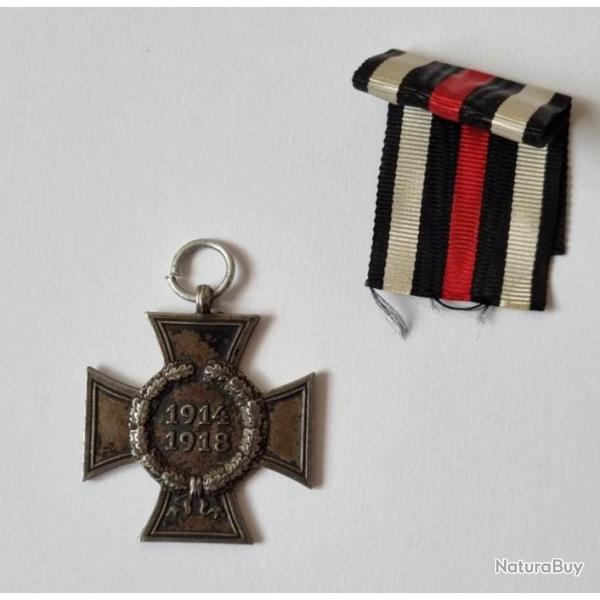 Croix d'Honneur 1914 - 1918 , Allemagne WWI , WW1 , Premire Guerre Mondiale