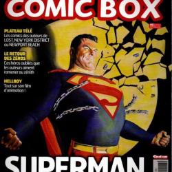 comic box 6  le magazine de la bande dessinée américaine  , superman witchblade, hellboy, marvel