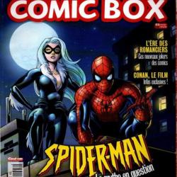 comic box 3  le magazine de la bande dessinée américaine  ,spiderman, marvel,