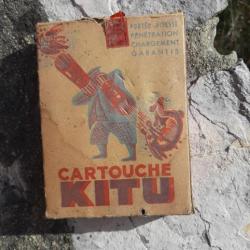 Boîte vide de collection : Cartouche "KITU" calibre 16