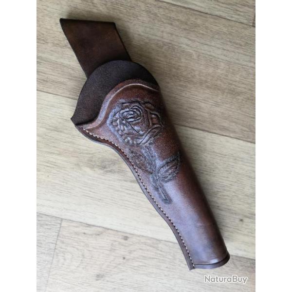 holster western colt 1862/1860 UBERTI 5 COUPS