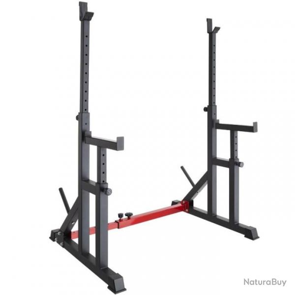 ACTI-Support/Rack de squat  rglable en hauteur largeur support musculation sport237