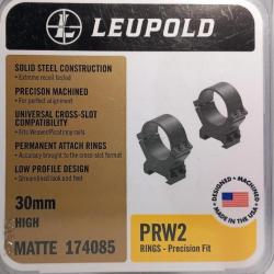 Collier Leupold PRW 2 30mm haut