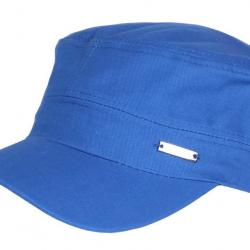 Casquette Militaire Bleue Fashion Army en Coton Tendance Clyff Taille unique Bleu