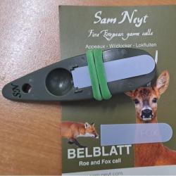 Appeaux SAM-NEYT pour Renard mais aussi chevreuils "Belblatt"