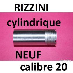 choke LISSE CYLINDRIQUE fusil RIZZINI calibre 20 longueur 45.70 mm - VENDU PAR JEPERCUTE (D6N32)