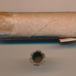 (13449) UNE TRÈS RARE Cartouche 17,8mm pour Carabine de Chasseur Mle 1859 avec sa capsule ORIGINALE