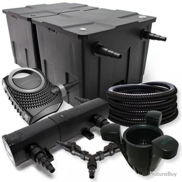 ++Kit filtration de bassin 60000l 18W UVC quip 0166 bassin55073