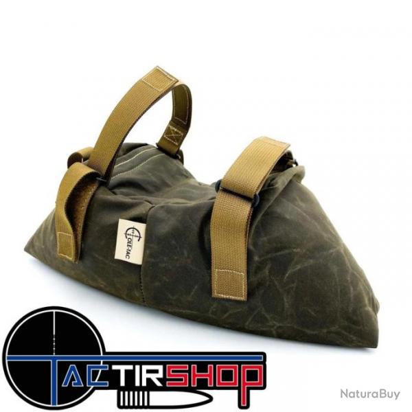 Sac de prs Waxed Trap Bag Cole-Tac Bonze et Coyote Brown Remplis