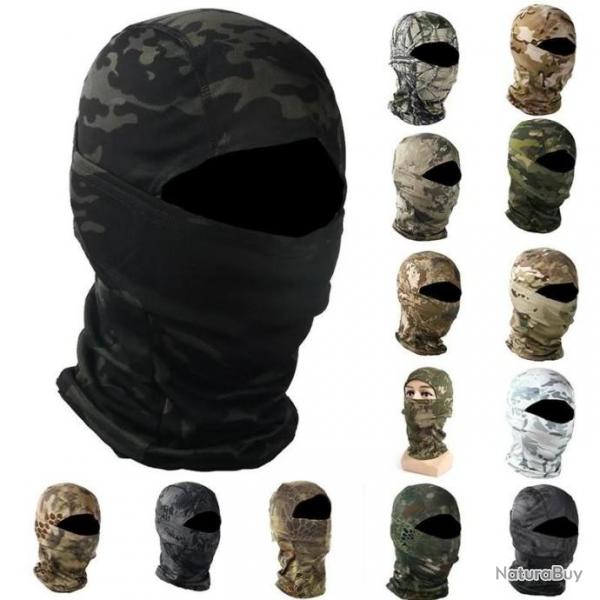 Cagoule 3D imbibe Sniper Capuche Cyclisme Chasse Pche Equipement Camouflage Froid