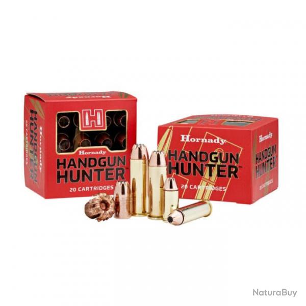 Balles Hornady Handgun Hunter Ammunition 44 Rem. Mag. 200GR Monoflex