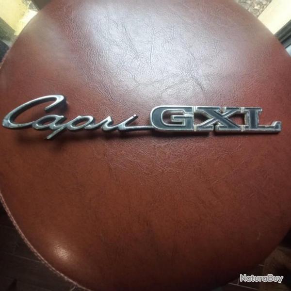 Ancien logo d'origine "  Capri  GXL "