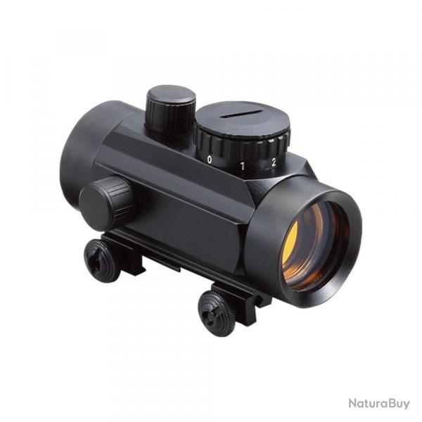 Lunette de vise RED DOT (rouge) 1x40 rail 21mm pour arbaltes