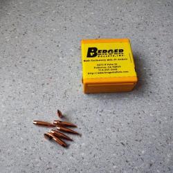 100 ogives Berger VLD 7MM 168gr