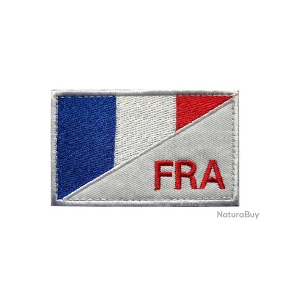 Patch Drapeau - France - FRA - velcro - Livraison gratuite