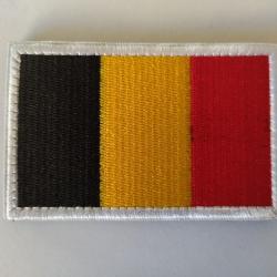 Patch drapeau Belgique velcro