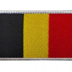 Patch drapeau - Belgique - velcro - Livraison gratuite