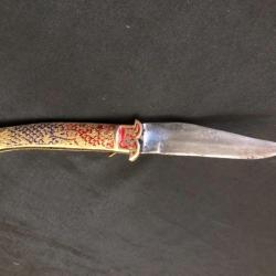 couteau artisanal indien "RAMPURI CHURI " 1940